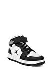 Cool Haykat Uzun Filet Erkek Çocuk Sneaker Bot Siyah - Beyaz
