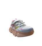 Cool Drew Çocuk Sneaker Spor Ayakkabı Beyaz - Somon