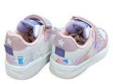 Cool King Patik Çocuk Sneaker Ayakkabı Pudra