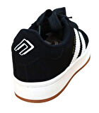 Cool Rawanta Genç Unisex Sneaker Ayakkabı Siyah Nubuk