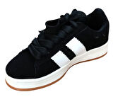 Cool Rawanta Genç Unisex Sneaker Ayakkabı Siyah Nubuk