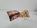 ODUN YÜNÜ TUTUŞTURUCU / BBQ, MANGAL, SOBA, ŞÖMİNE TUTUŞTURUCU / 16 ADET-225 GR / BABA'S BBQ