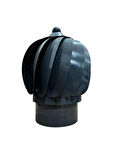 ESMATİK-BACAMATİK-RÜZGAR GÜLÜ / ÇAP: 13 CM / MAT SİYAH BOYALI / BABA'S STOVE