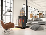 ECO PLUS 8 KW / MANUEL PELET VE ODUN SOBASI / BABA'S STOVE