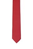  Erkek Bordo Basic  Kravat
