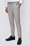  Erkek Vizon Tello Slim Fit Lastikli Spor Pantolon
