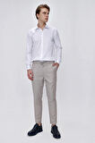  Erkek Vizon Tello Slim Fit Lastikli Spor Pantolon