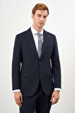  Erkek Lacivert Basic Liam Dynamic Fit Takım Elbise