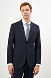  Erkek Lacivert Basic Liam Dynamic Fit Takım Elbise