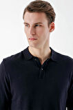  Erkek Marine Basic Polo Yaka Dynamic Fit Rahat Kesim Triko