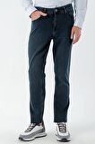  Erkek KAHVE Denim 5 Cep Dynamic Fit Jean Kot Pantolon