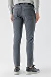  Erkek Füme Mevsimlik Pamuk 5 Cep Slim Fit Jean Pantolon