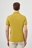  Erkek Limon Küfü Basic Polo Yaka Dynamic Fit T-Shirt