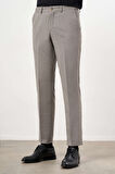  Erkek KAHVE Poliviskon Trend Desenli Dynamic Fit Classic Pantolon