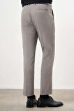  Erkek KAHVE Poliviskon Trend Desenli Dynamic Fit Classic Pantolon