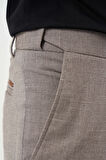  Erkek KAHVE Poliviskon Trend Desenli Dynamic Fit Classic Pantolon