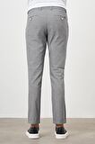  Erkek Siyah Pamuk Keten Trend İpli Jogger Slim Fit Spor Pantolon