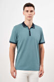  Erkek Yeşil Trend Polo Yaka Dynamic Fit T-Shirt
