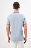  Erkek A. MAVİ Trend Polo Yaka Dynamic Fit T-Shirt