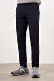  Erkek Lacivert Yazlık Pamuk Yan Cep Slim Fit Chino Pantolon