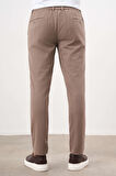  Erkek KAHVE Poliviskon Trend İpli Jogger Slim Fit Spor Pantolon