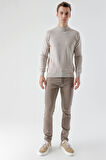  Erkek Vizon Mevsimlik Pamuk 5 Cep Slim Fit Jean Pantolon