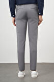  Erkek Gri Chino Slim Fit Pantolon