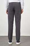  Erkek Antrasit Pamuk Yan Cep Slim Fit Chino Pantolon