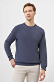  Erkek PARLEMENT Trend Bisiklet Yaka Sweat-Shirt