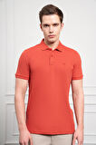  Erkek Tarçın Basic Polo Yaka Dynamic Fit T-Shirt