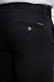  Erkek Siyah Dynamic Fit Rahat Kesim Chino Pantolon