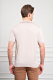  Erkek Kemik Trend  Polo Yaka Dinamik Fit Rahat Kesim T-Shirt