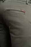 Erkek Yeşil Slim Fit Dar Kesim Chino Pantolon