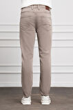  Erkek Bej Mevsimlik Pamuk 5 Cep Dynamic Fit Jean Pantolon