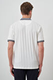  Erkek Ekru Trend  Polo Yaka T-Shirt