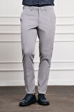  Erkek Gri Dynamic Fit Chino Pantolon