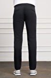  Erkek Siyah Slim Fit Chino Pantolon