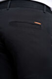  Erkek Siyah Slim Fit Chino Pantolon