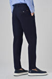  Erkek Lacivert Yazlık Pamuk Yan Cep Slim Fit Chino Pantolon