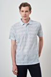  Erkek Mavi Trend Dinamik Fit Polo Yaka T-Shirt