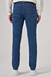  Erkek A. MAVİ Denim 5 Cep Slim Fit Jean Kot Pantolon