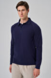  Erkek Marine Trend Core Spun Polo Yaka Dynamic Fit Rahat Kesim Triko