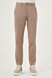  Erkek Vizon İhracat Yazlık Pamuk Yan Cep Slim Fit Chino Pantolon