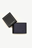  Erkek Lacivert Basic %100 Deri Cüzdan