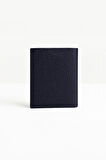  Erkek Lacivert %100 Deri Mıknatıslı Cüzdan