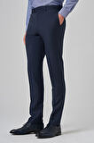  Erkek KOYU LACİVERT Klasik Slim Fit Dar Kesim Pantolon