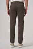  Erkek Haki Pamuk Trend Slim Fit Chino Pantolon