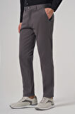  Erkek Füme Pamuk Trend Slim Fit Chino Pantolon
