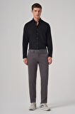  Erkek Füme Pamuk Trend Slim Fit Chino Pantolon