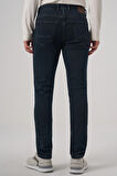 Erkek Haki Denim 5 Cep Slim Fit Jean Kot Pantolon